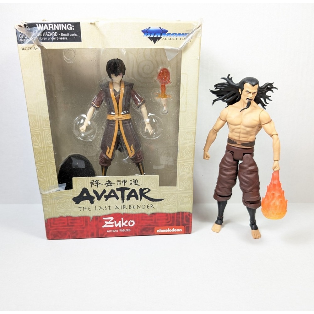 Avatar the Last Airbender Zuko & Fire‎ Lord Ozai Diamond Select Action Figure
